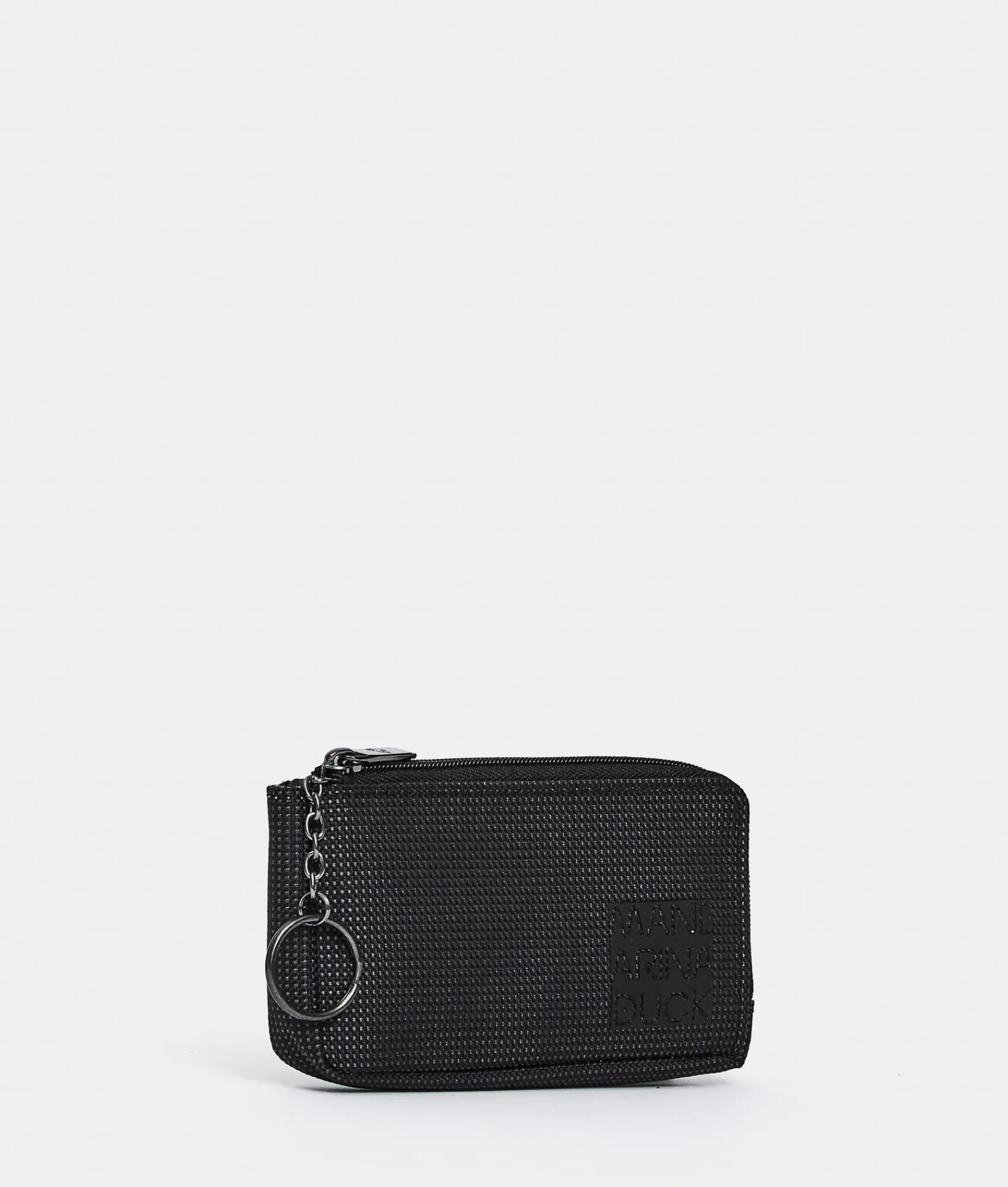 Fashion Mandarina Duck DISTRICT Keyring With Zip BlackInk