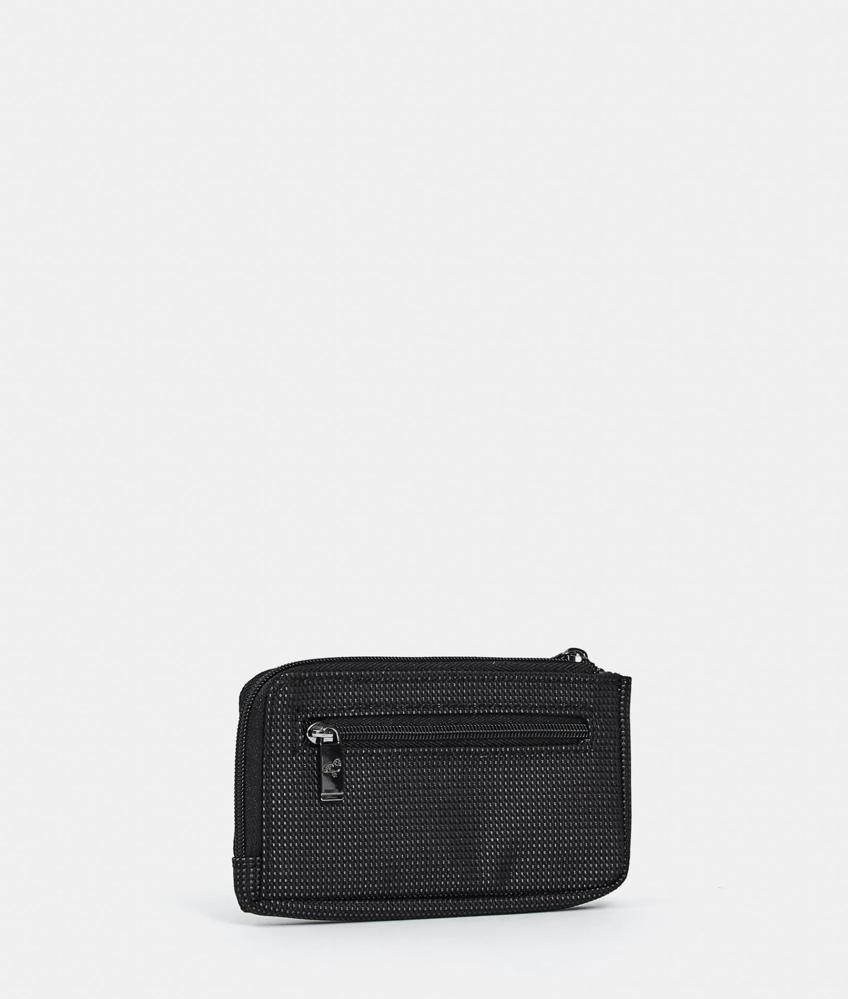 Fashion Mandarina Duck DISTRICT Keyring With Zip BlackInk