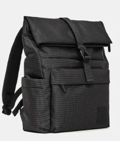 Clearance Mandarina Duck DISTRICT Medium Backpack BlackInk