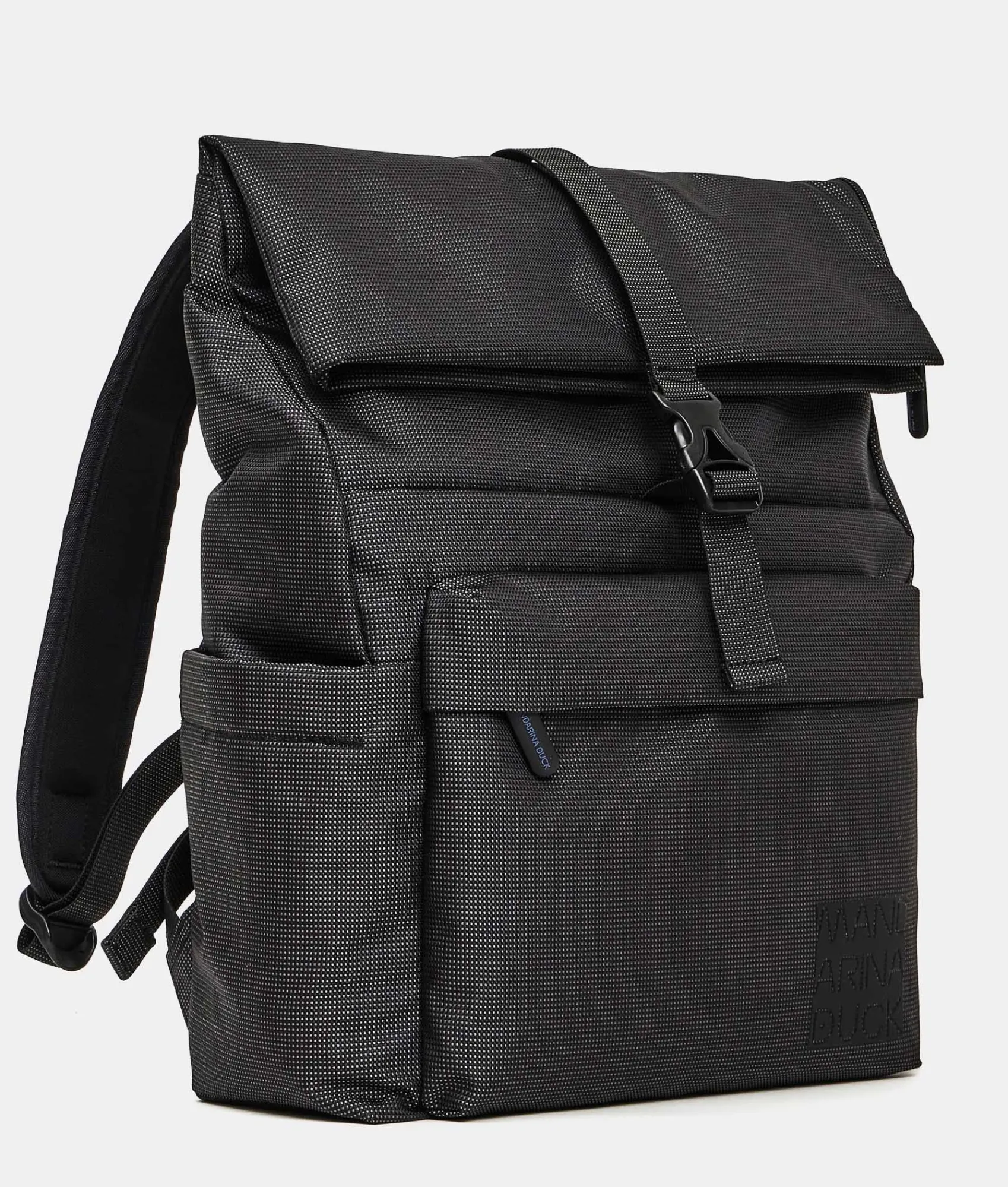 Clearance Mandarina Duck DISTRICT Medium Backpack BlackInk