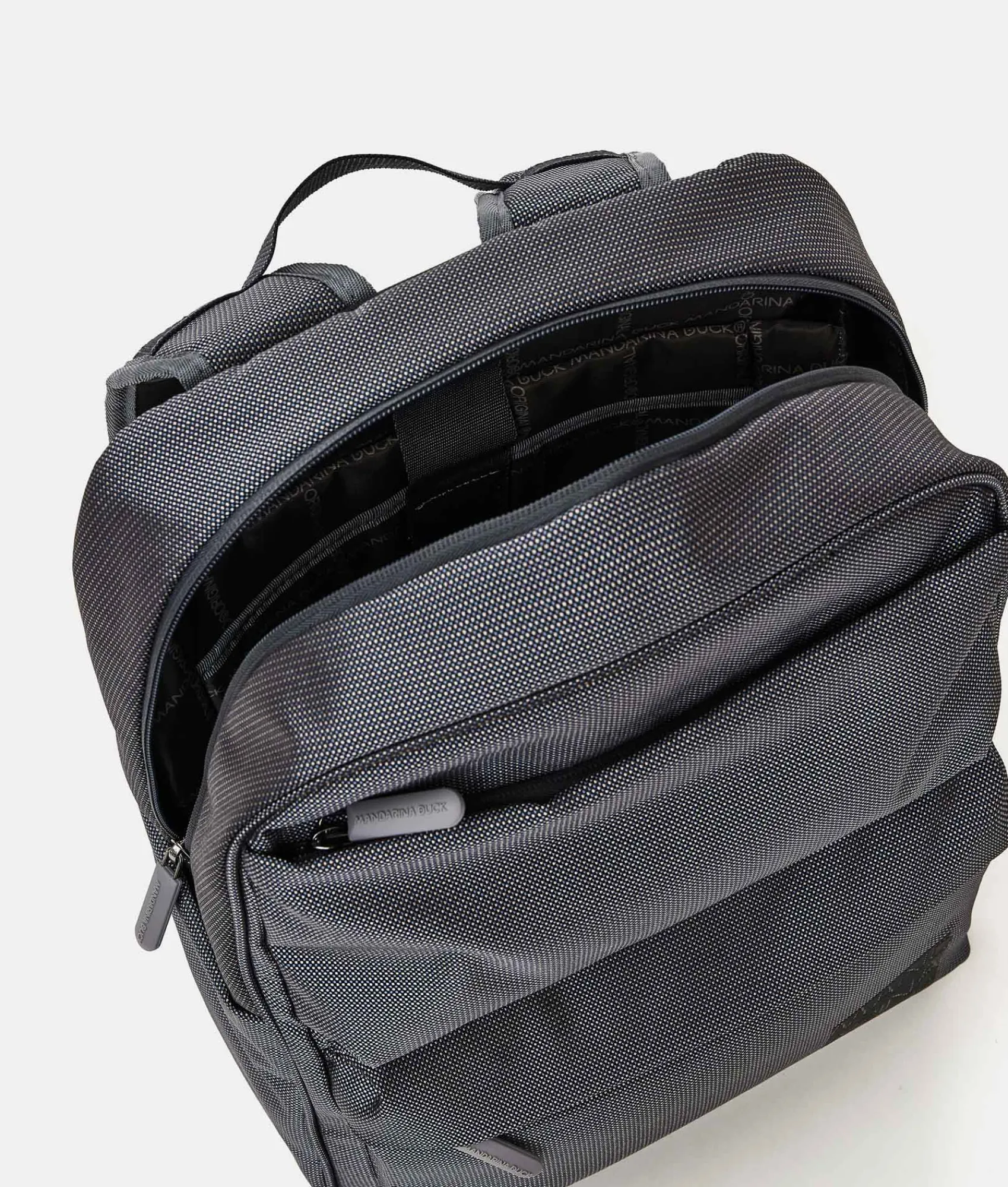 Clearance Mandarina Duck DISTRICT Medium Backpack | 15’’ Laptop Steel