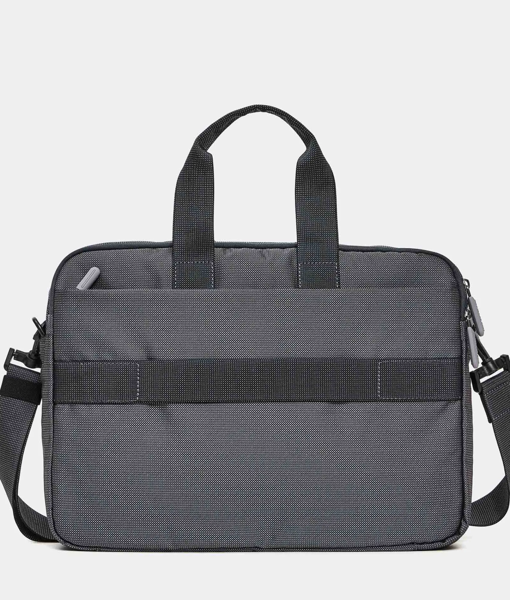 Hot Mandarina Duck DISTRICT Medium Briefcase | 15’’ Laptop Steel
