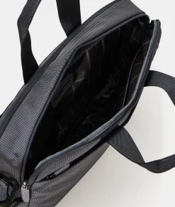 Hot Mandarina Duck DISTRICT Medium Briefcase | 15’’ Laptop Steel
