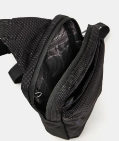 Outlet Mandarina Duck DISTRICT Sling Bag BlackInk