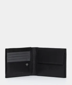 Outlet Mandarina Duck DOWNTOWN Wallet Black