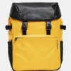 New Mandarina Duck ECO COATED Backpack With Buckles DuckYellow