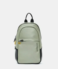 Discount Mandarina Duck ECO COATED Crossbody Bag Mud