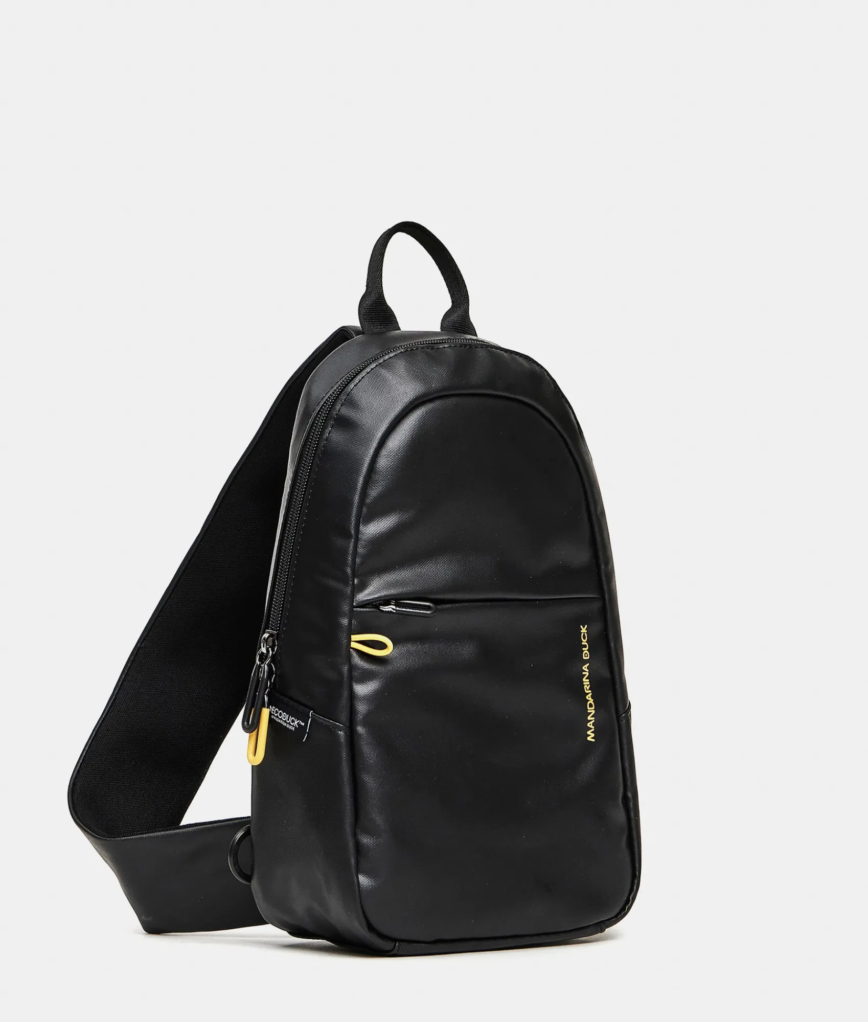 Sale Mandarina Duck ECO COATED Crossbody Bag Black