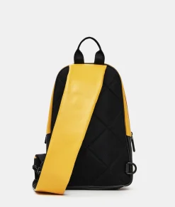 New Mandarina Duck ECO COATED Crossbody Bag DuckYellow