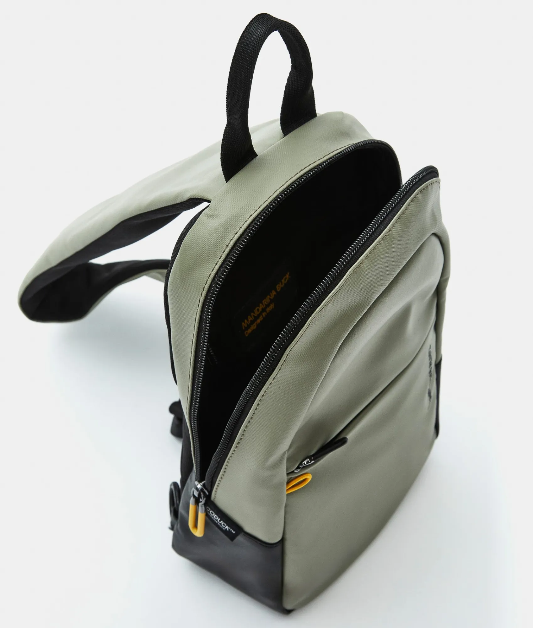 Discount Mandarina Duck ECO COATED Crossbody Bag Mud
