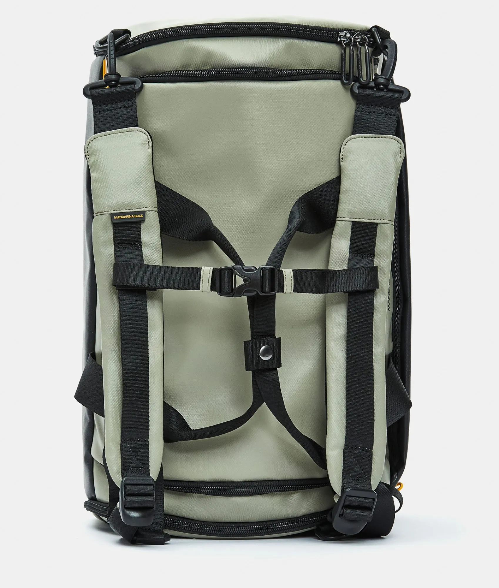 Outlet Mandarina Duck ECO COATED Duffle Backpack Mud