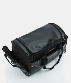 Fashion Mandarina Duck ECO COATED Duffle Backpack Black