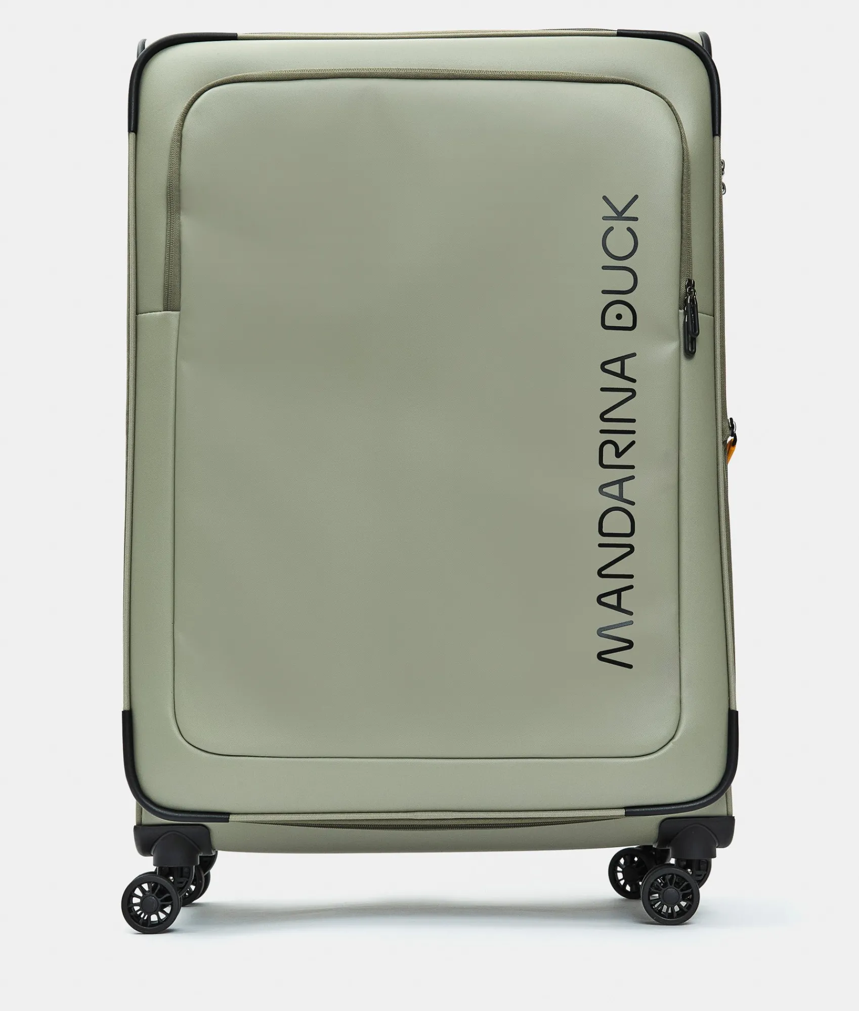 Clearance Mandarina Duck ECO COATED Extra-Large Expandable Soft Trolley (4 Wheels) | cm 85 X 52 X 32/35.5 Mud