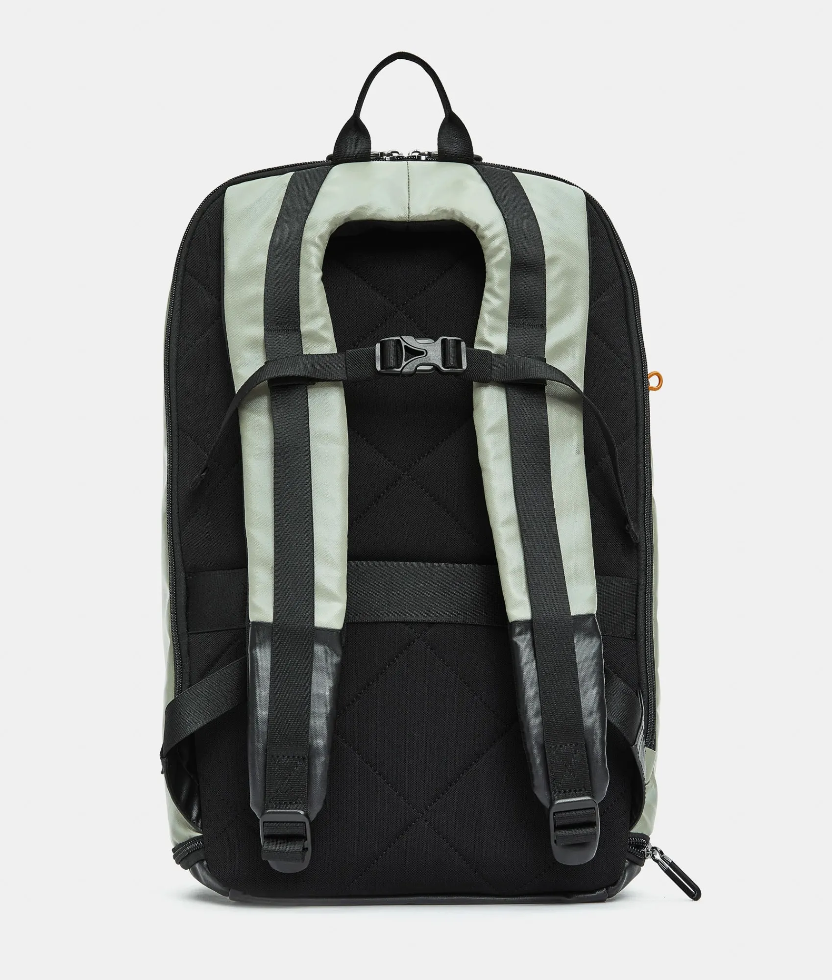 New Mandarina Duck ECO COATED Large Backpack With Zip Mud