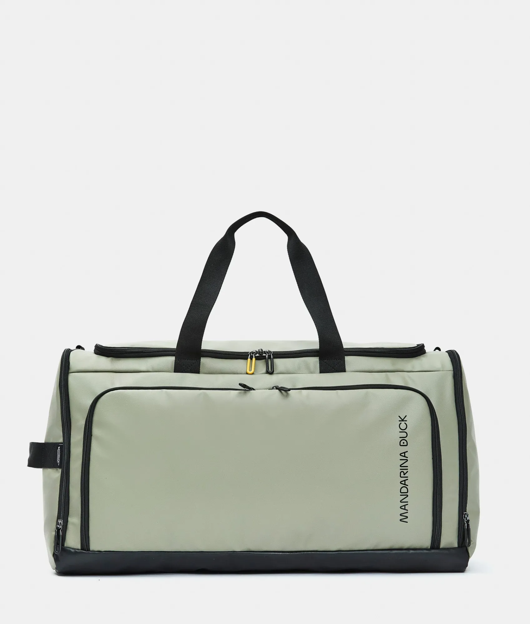 Online Mandarina Duck ECO COATED Large Duffel Bag Mud