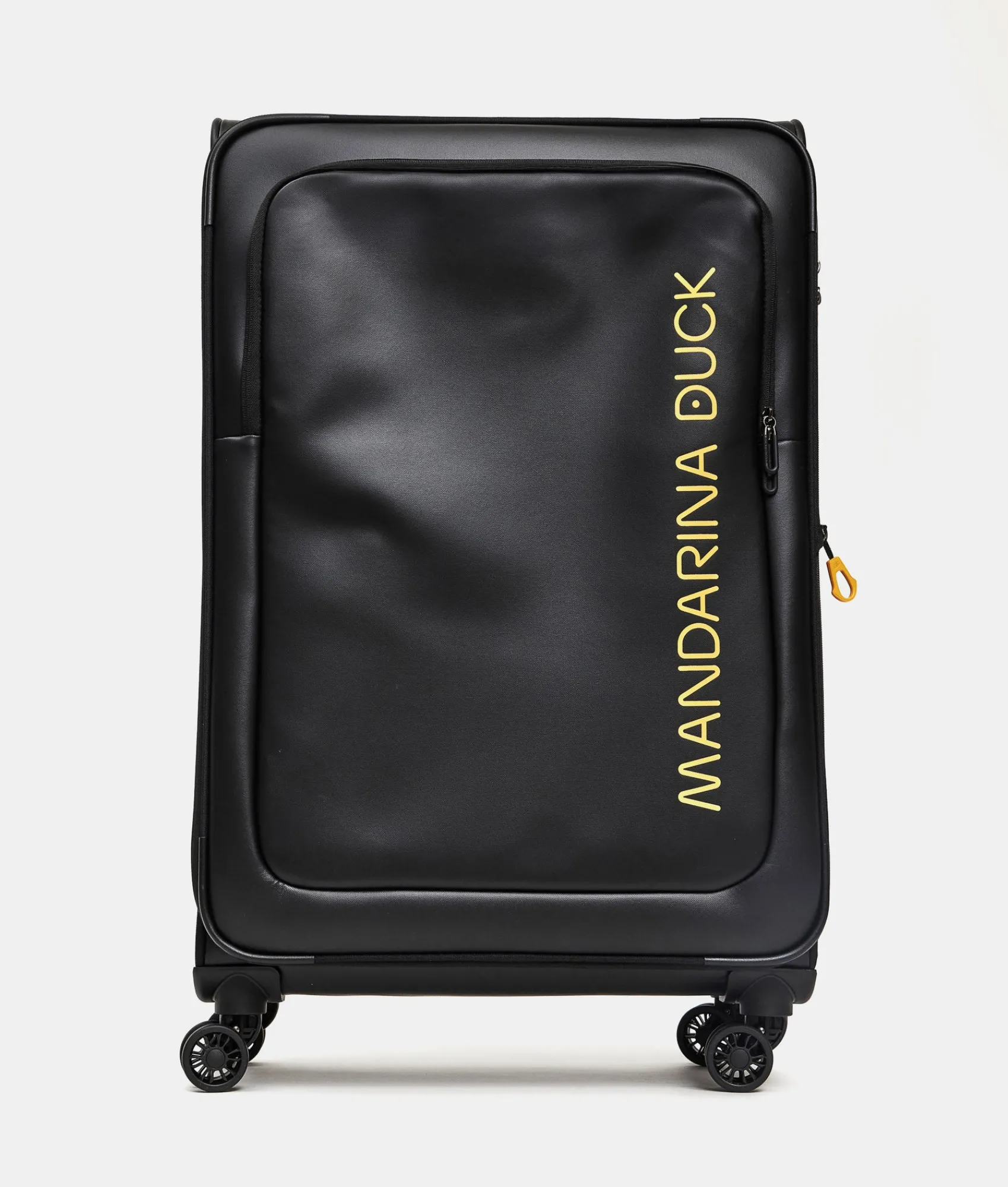 Discount Mandarina Duck ECO COATED Large Expandable Soft Trolley (4 Wheels) | cm 78 X 48 X 27.5/32 Black