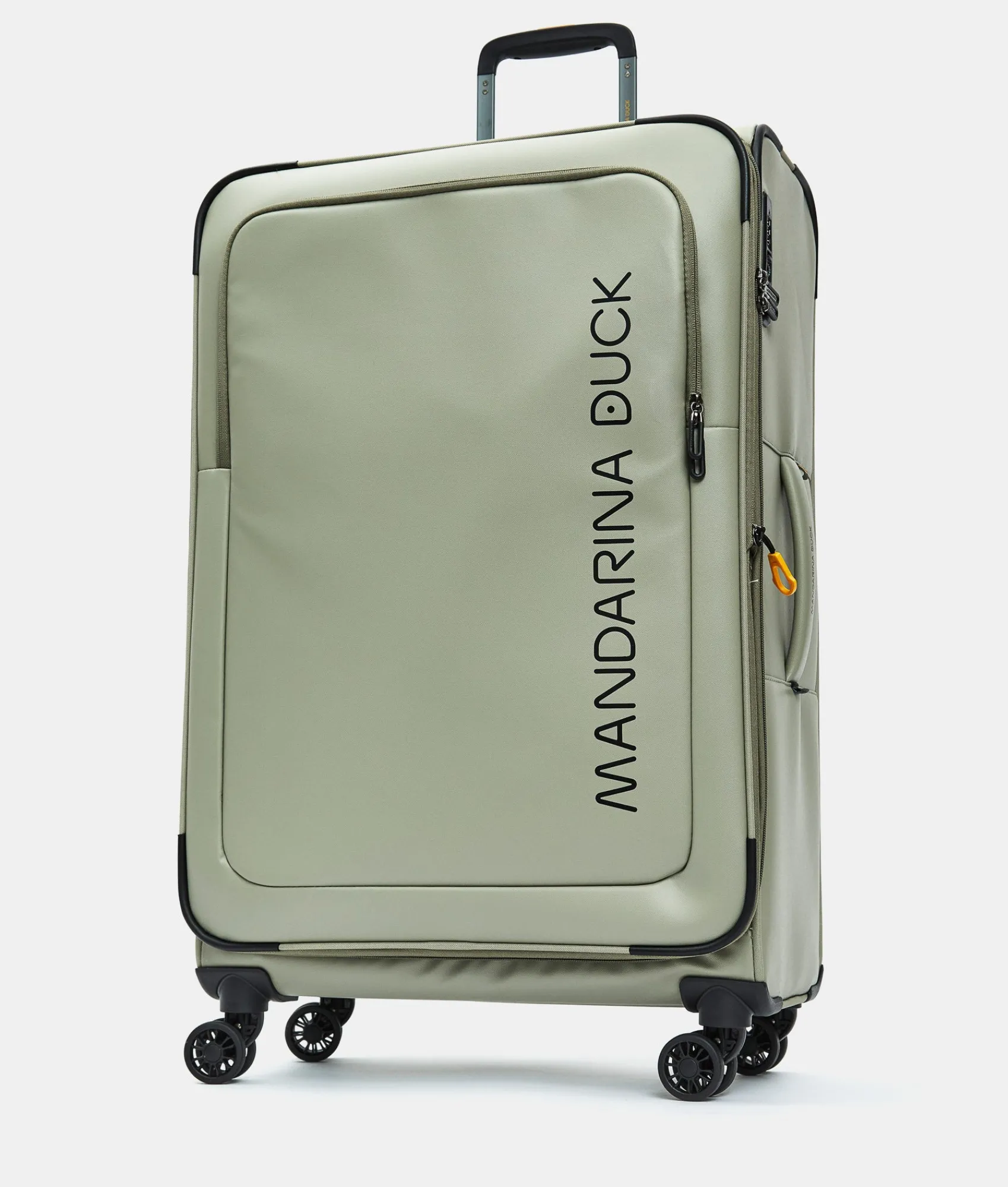 Online Mandarina Duck ECO COATED Large Expandable Soft Trolley (4 Wheels) | cm 78 X 48 X 27.5/32 Mud