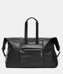 New Mandarina Duck ECO COATED Medium Duffel Bag Black
