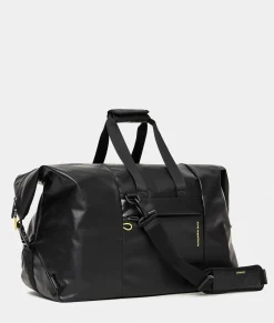 New Mandarina Duck ECO COATED Medium Duffel Bag Black