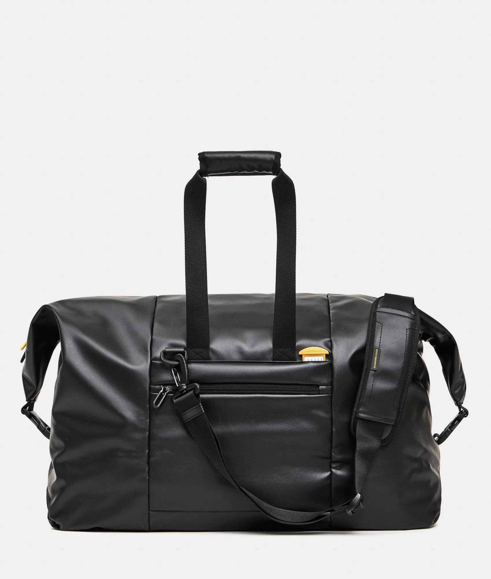 New Mandarina Duck ECO COATED Medium Duffel Bag Black