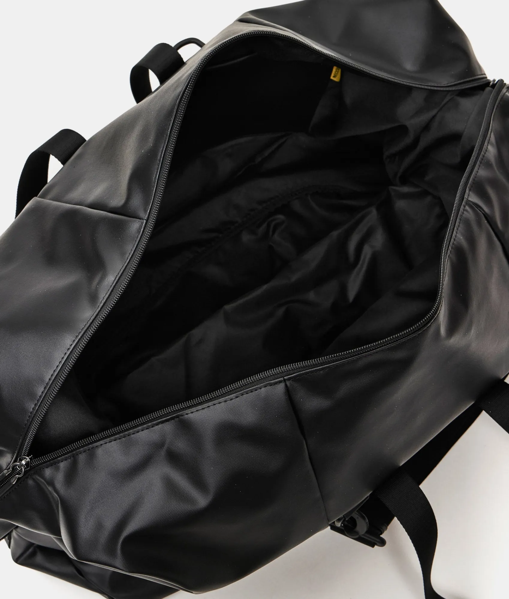 New Mandarina Duck ECO COATED Medium Duffel Bag Black