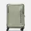 Hot Mandarina Duck ECO COATED Medium Expandable Soft Trolley (4 Wheels) | cm 67 X 43 X 26/29 Mud