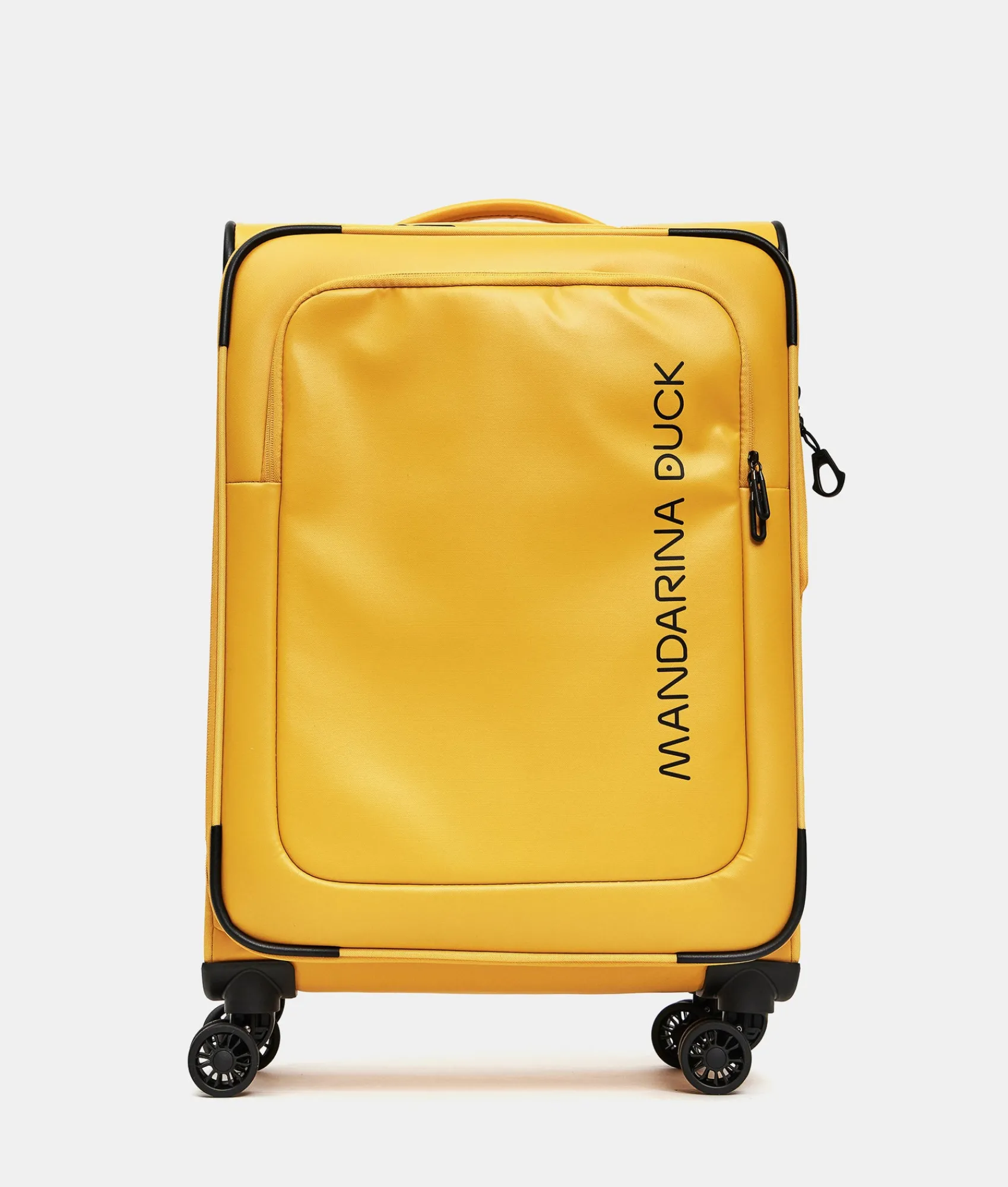 Sale Mandarina Duck ECO COATED Medium Expandable Soft Trolley (4 Wheels) | cm 67 X 43 X 26/29 DuckYellow