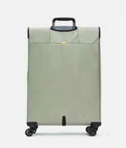 Hot Mandarina Duck ECO COATED Medium Expandable Soft Trolley (4 Wheels) | cm 67 X 43 X 26/29 Mud