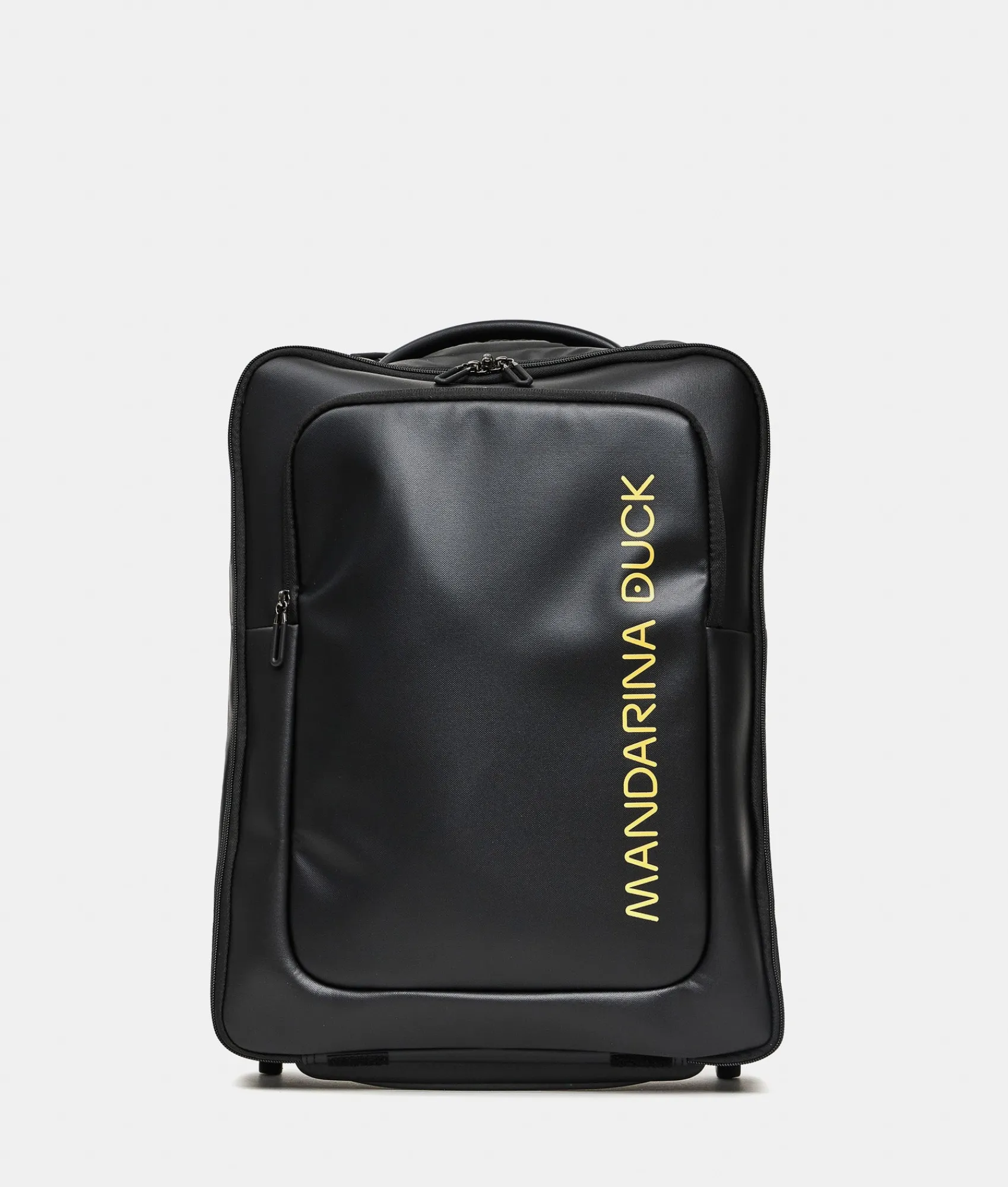 Sale Mandarina Duck ECO COATED Soft Trolley Backpack (2 Wheels) | cm 52 X 38.5 X 18 Black