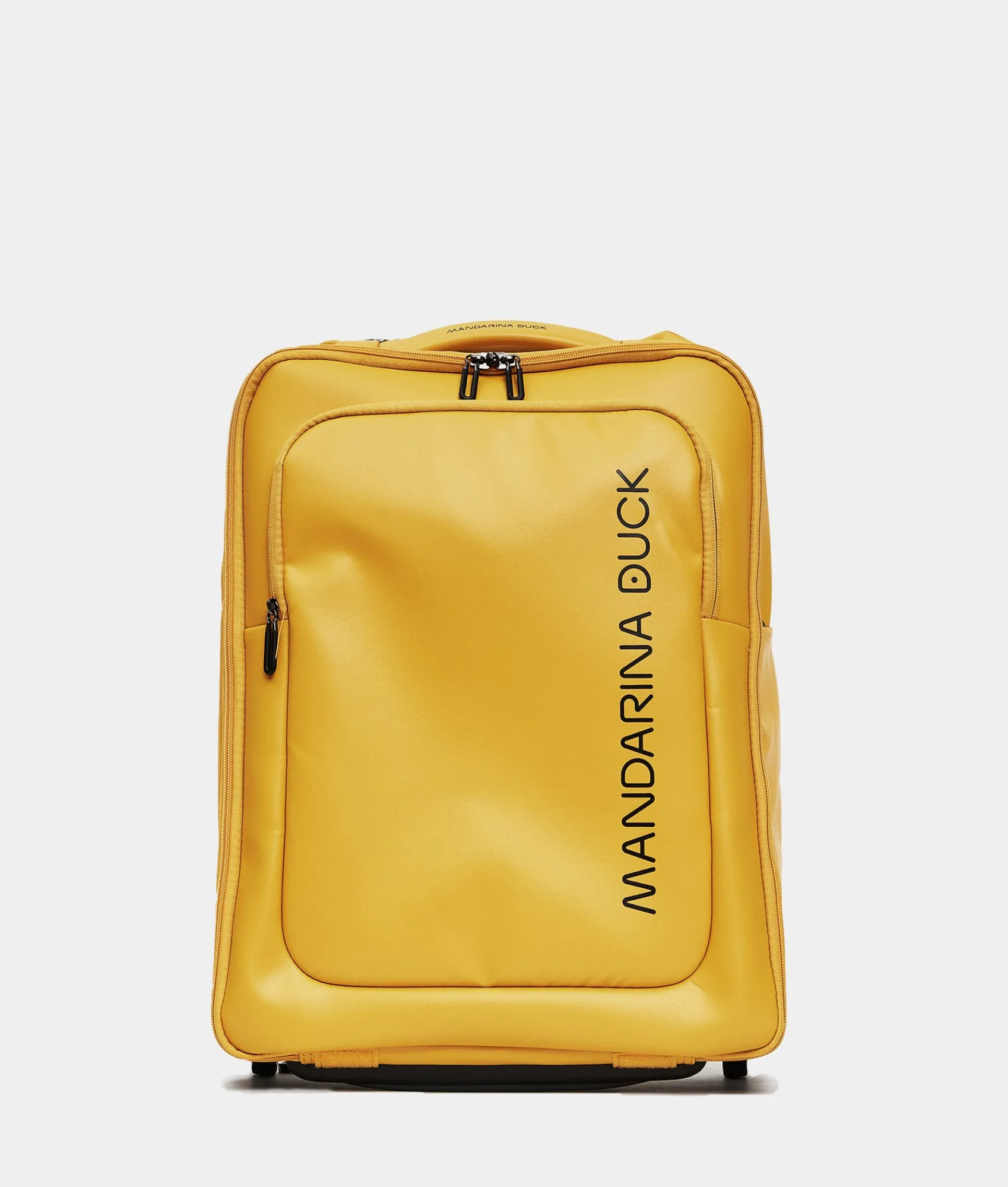 New Mandarina Duck ECO COATED Soft Trolley Backpack (2 Wheels) | cm 52 X 38.5 X 18 DuckYellow