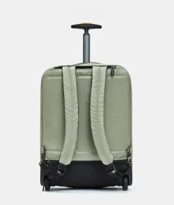 Hot Mandarina Duck ECO COATED Soft Trolley Backpack (2 Wheels) | cm 52 X 38.5 X 18 Mud