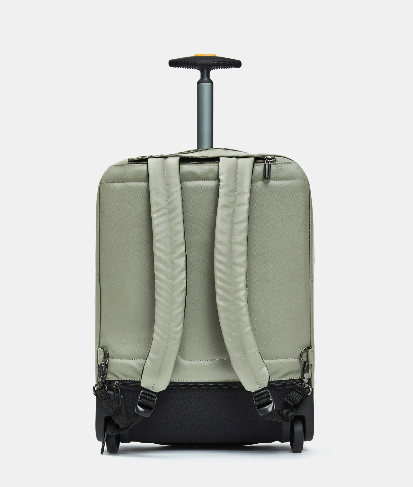 Hot Mandarina Duck ECO COATED Soft Trolley Backpack (2 Wheels) | cm 52 X 38.5 X 18 Mud