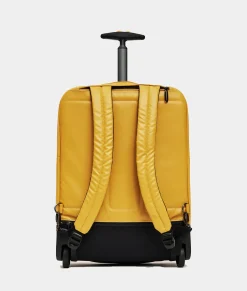 New Mandarina Duck ECO COATED Soft Trolley Backpack (2 Wheels) | cm 52 X 38.5 X 18 DuckYellow