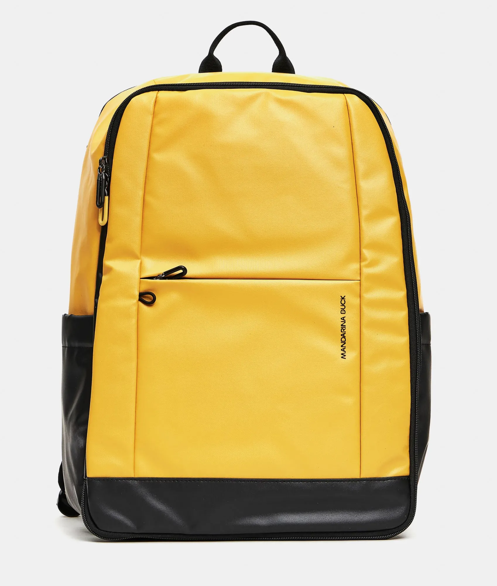 Discount Mandarina Duck ECO COATED Travel Backpack With Padded Shoulder Straps DuckYellow