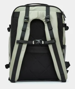 Best Mandarina Duck ECO COATED Travel Backpack With Padded Shoulder Straps Mud