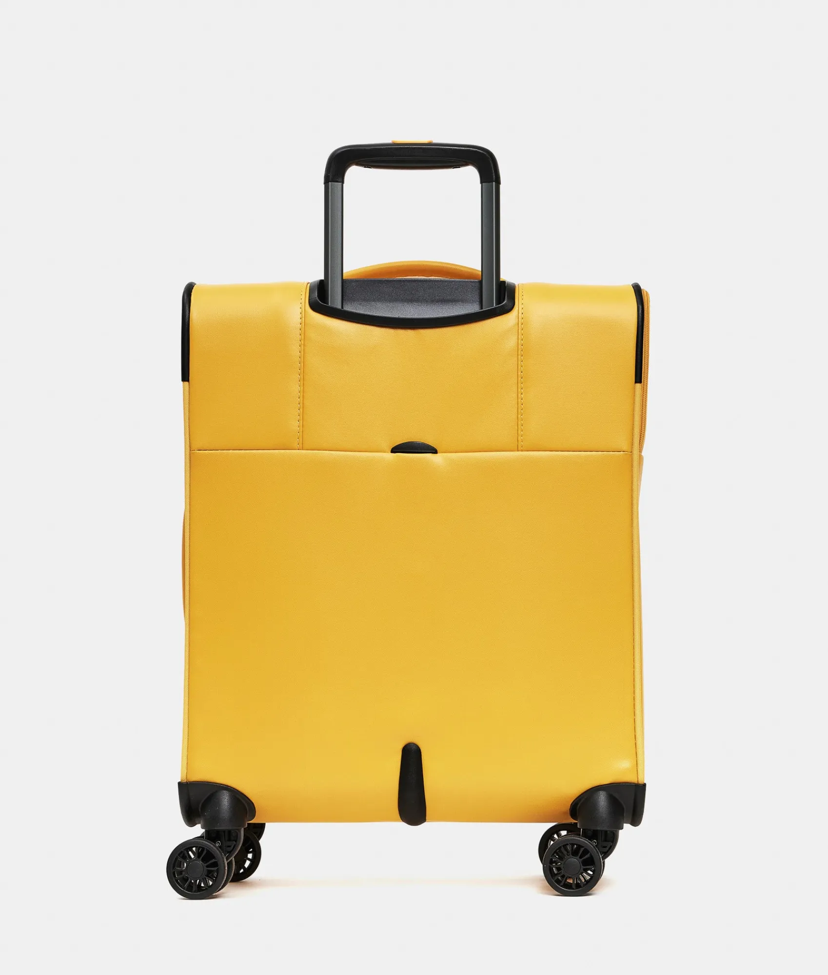 Clearance Mandarina Duck ECO COATED Trolley Soft Cabin (4 Wheels) | cm 55 X 40 X 20 DuckYellow