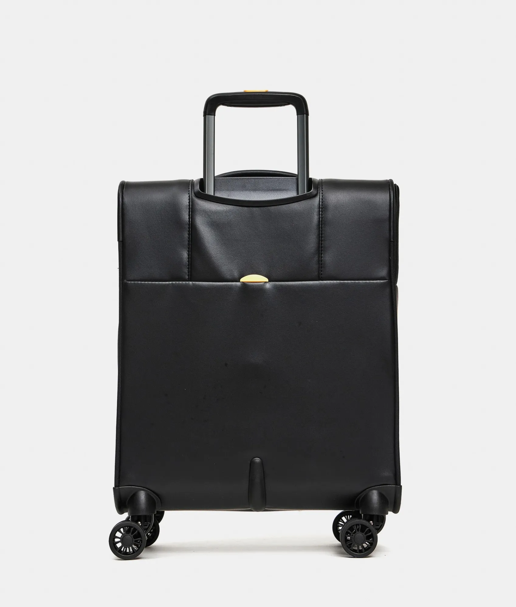 Best Mandarina Duck ECO COATED Trolley Soft Cabin (4 Wheels) | cm 55 X 40 X 20 Black