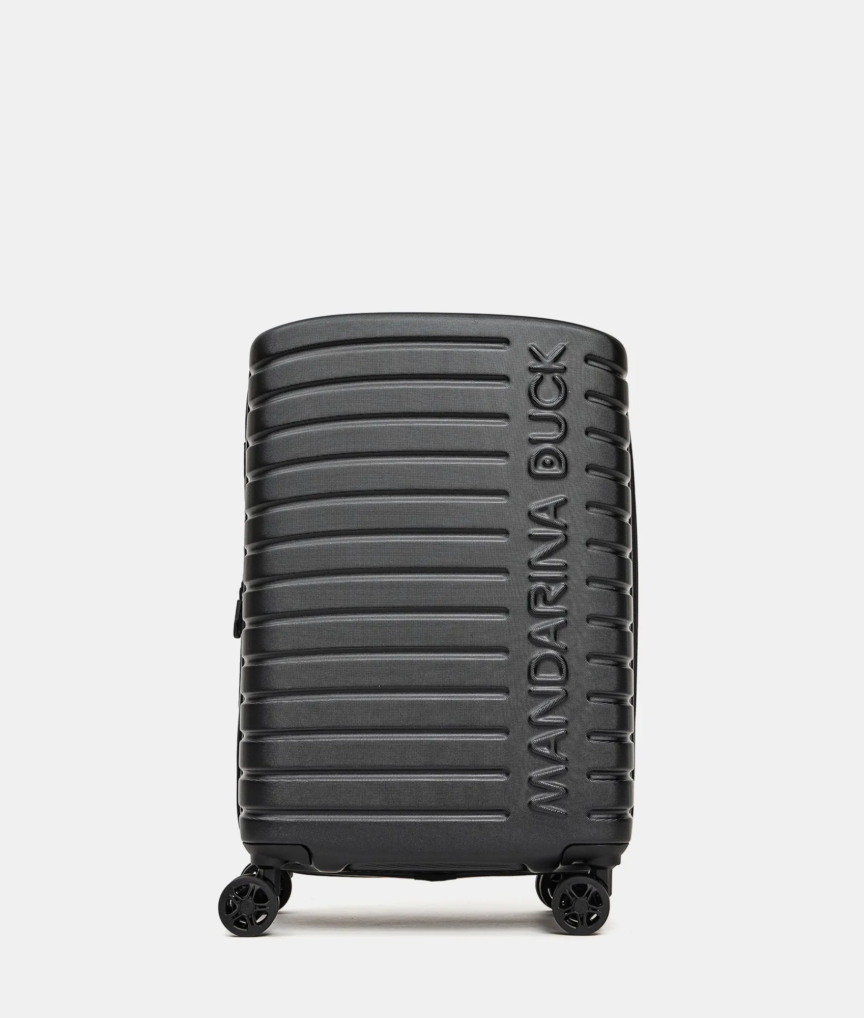Sale Mandarina Duck FLYDUCK Expandable Cabin Trolley | cm 55X35X23/26 Black
