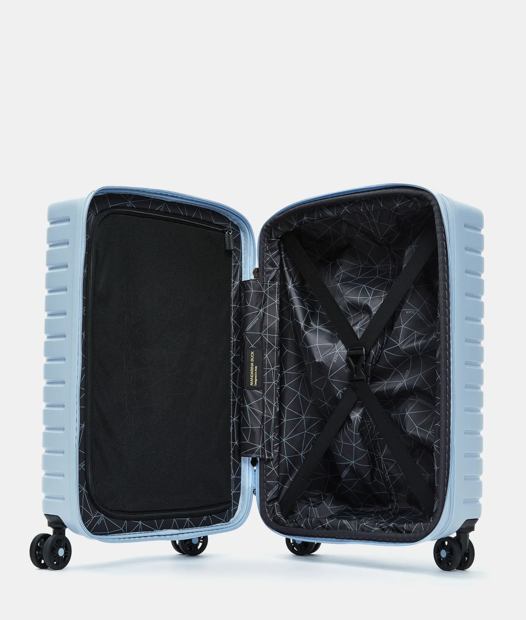 Hot Mandarina Duck FLYDUCK Expandable Cabin Trolley | cm 55X35X23/26 Skyway