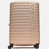 Fashion Mandarina Duck FLYDUCK Large Expandable Trolley | cm 75X39X33/36 Champagne