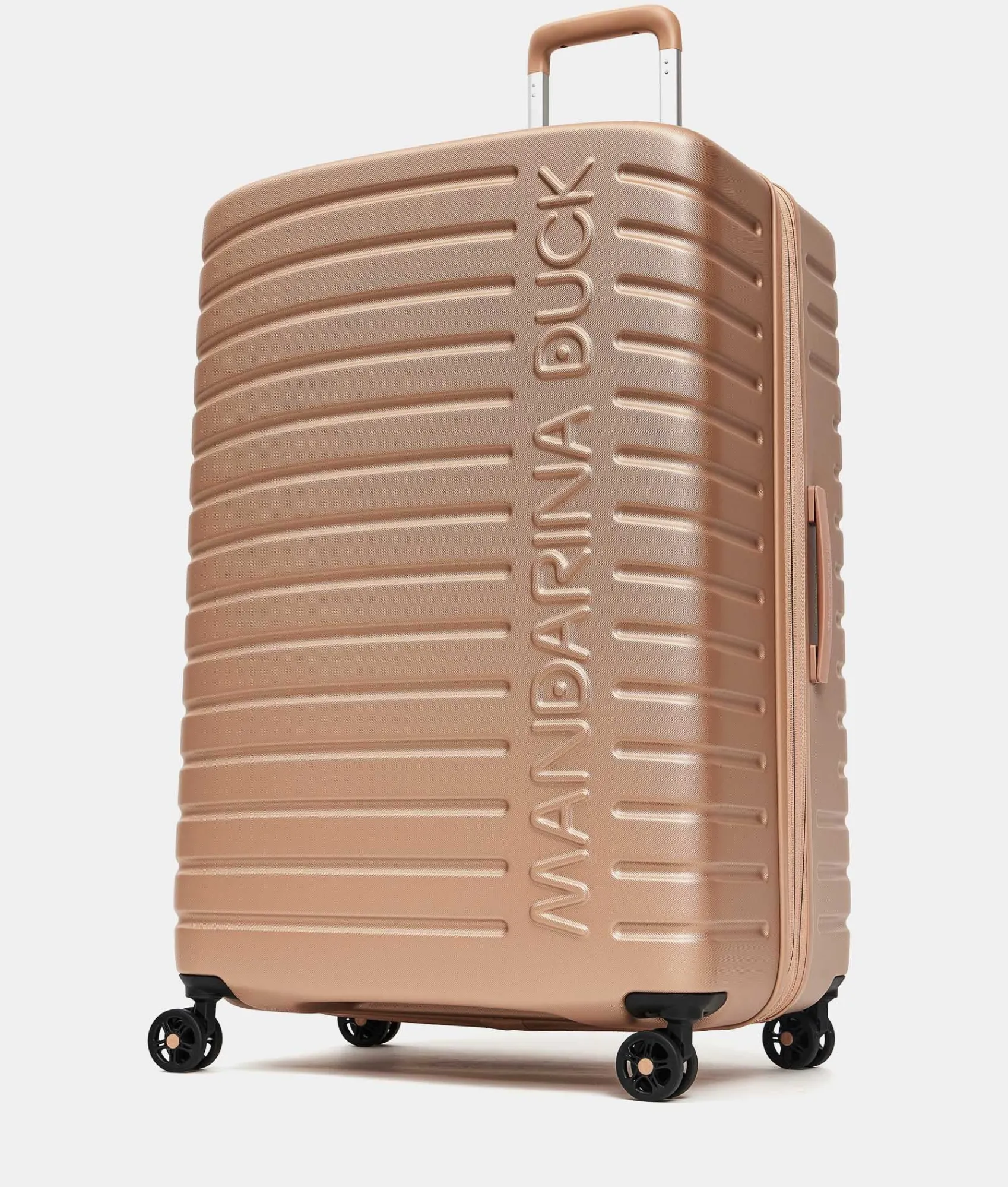 Fashion Mandarina Duck FLYDUCK Large Expandable Trolley | cm 75X39X33/36 Champagne