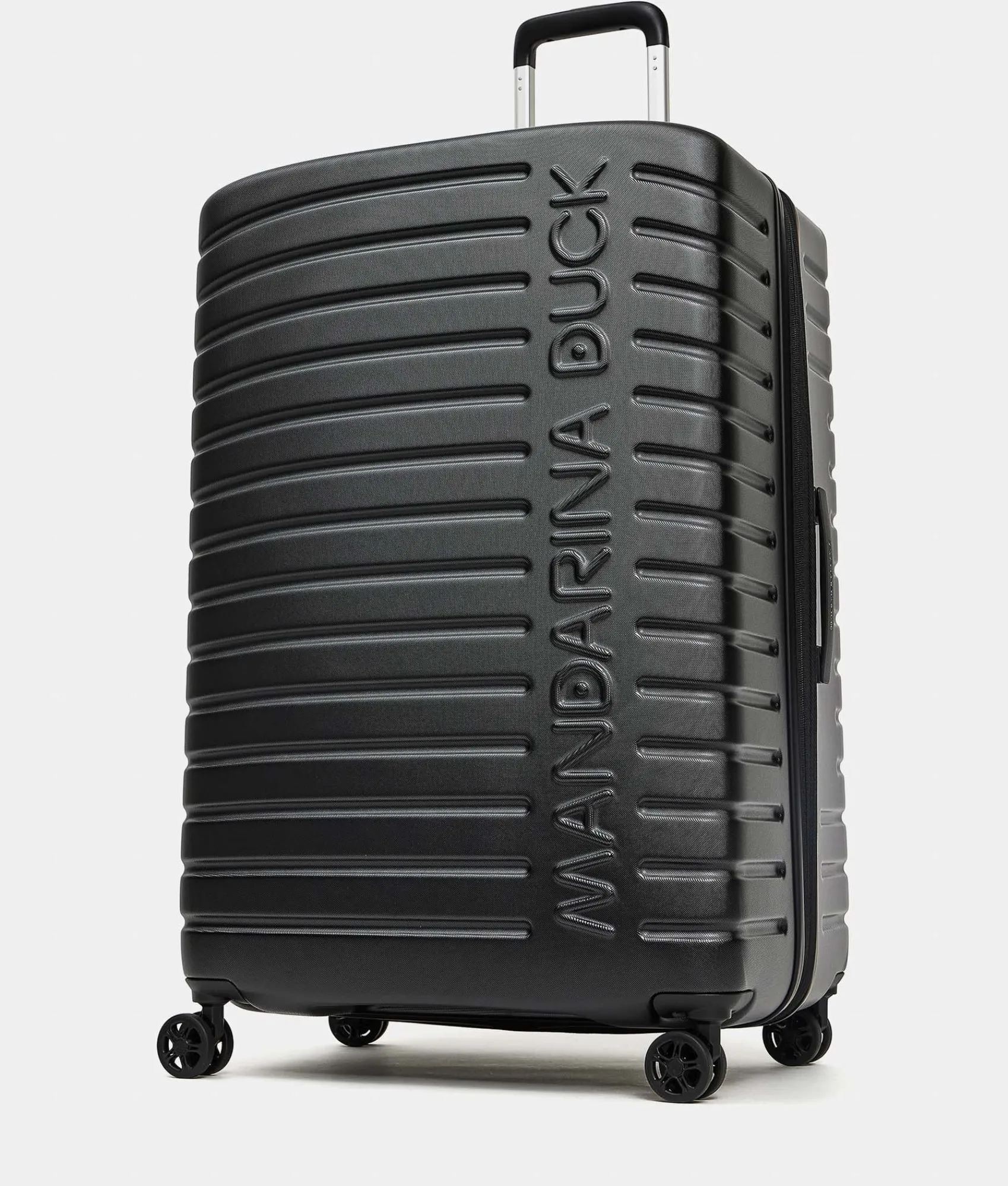 Clearance Mandarina Duck FLYDUCK Large Expandable Trolley | cm 75X39X33/36 Black