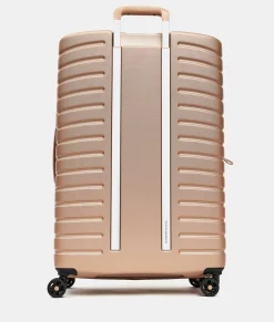 Fashion Mandarina Duck FLYDUCK Large Expandable Trolley | cm 75X39X33/36 Champagne