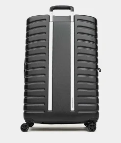 Clearance Mandarina Duck FLYDUCK Large Expandable Trolley | cm 75X39X33/36 Black
