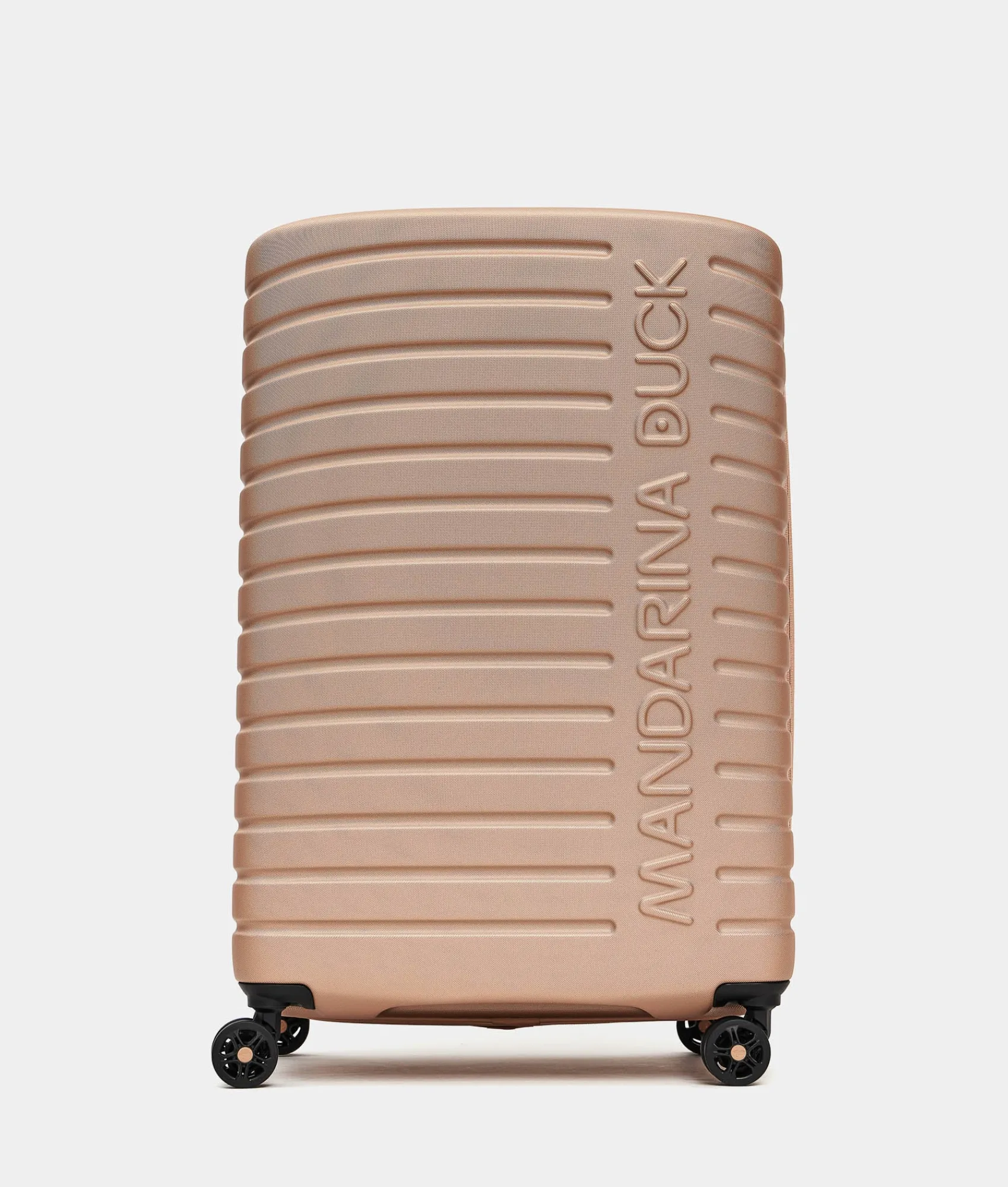 New Mandarina Duck FLYDUCK Medium Expandable Trolley | cm 69X45X31/34 Champagne