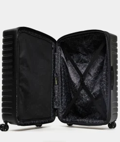 Online Mandarina Duck FLYDUCK Medium Expandable Trolley | cm 69X45X31/34 Black