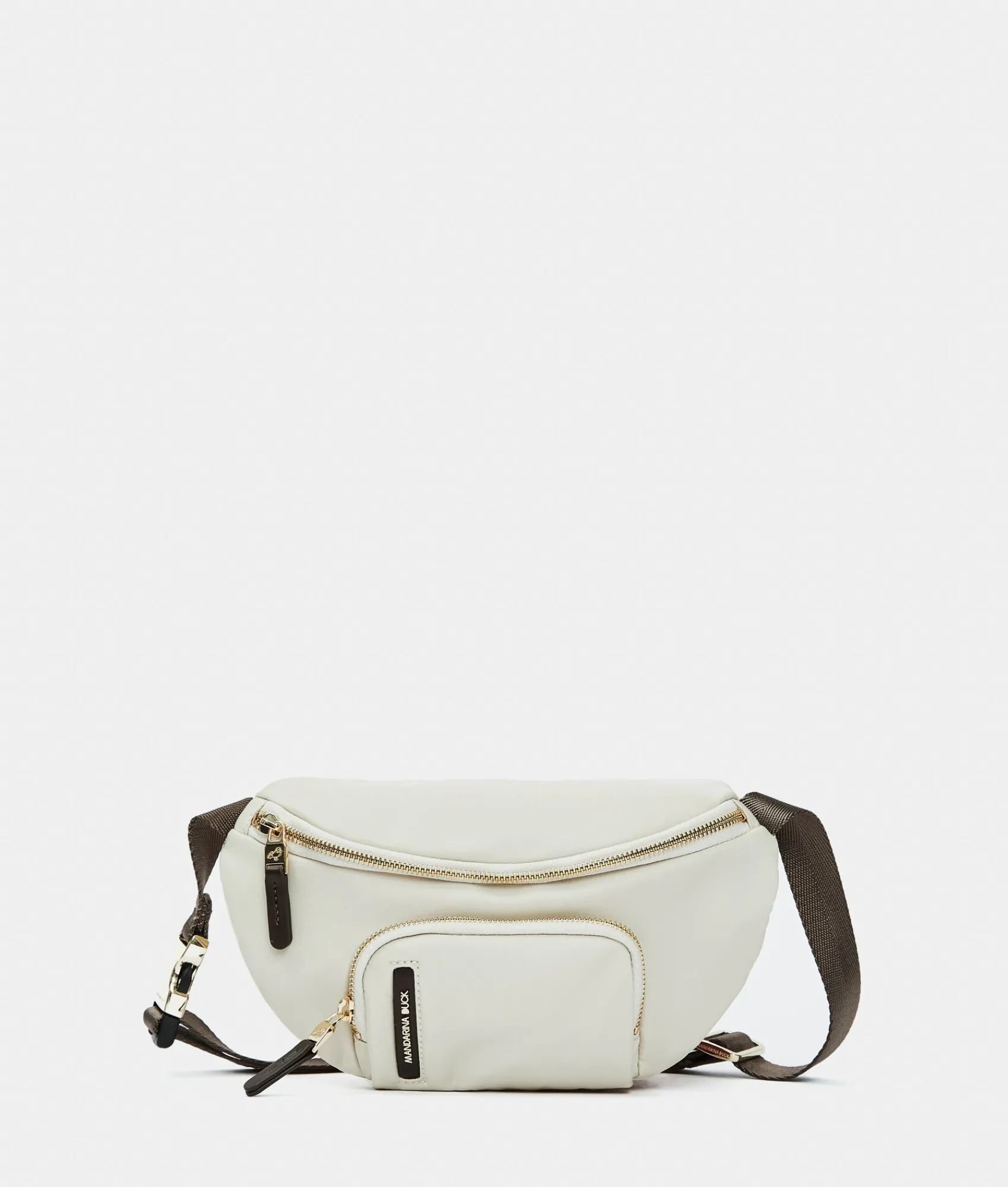 New Mandarina Duck HUNTER Belt Bag WhitecapGrey
