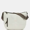 Fashion Mandarina Duck HUNTER Large Crossbody Bag WhitecapGrey