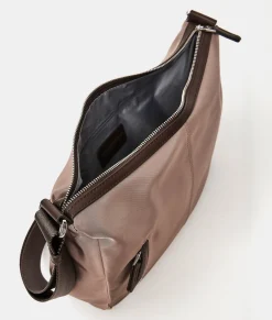 Fashion Mandarina Duck HUNTER Large Crossbody Bag Beaver
