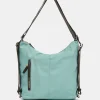 Fashion Mandarina Duck HUNTER Medium Backpack Bag IcebergGreen